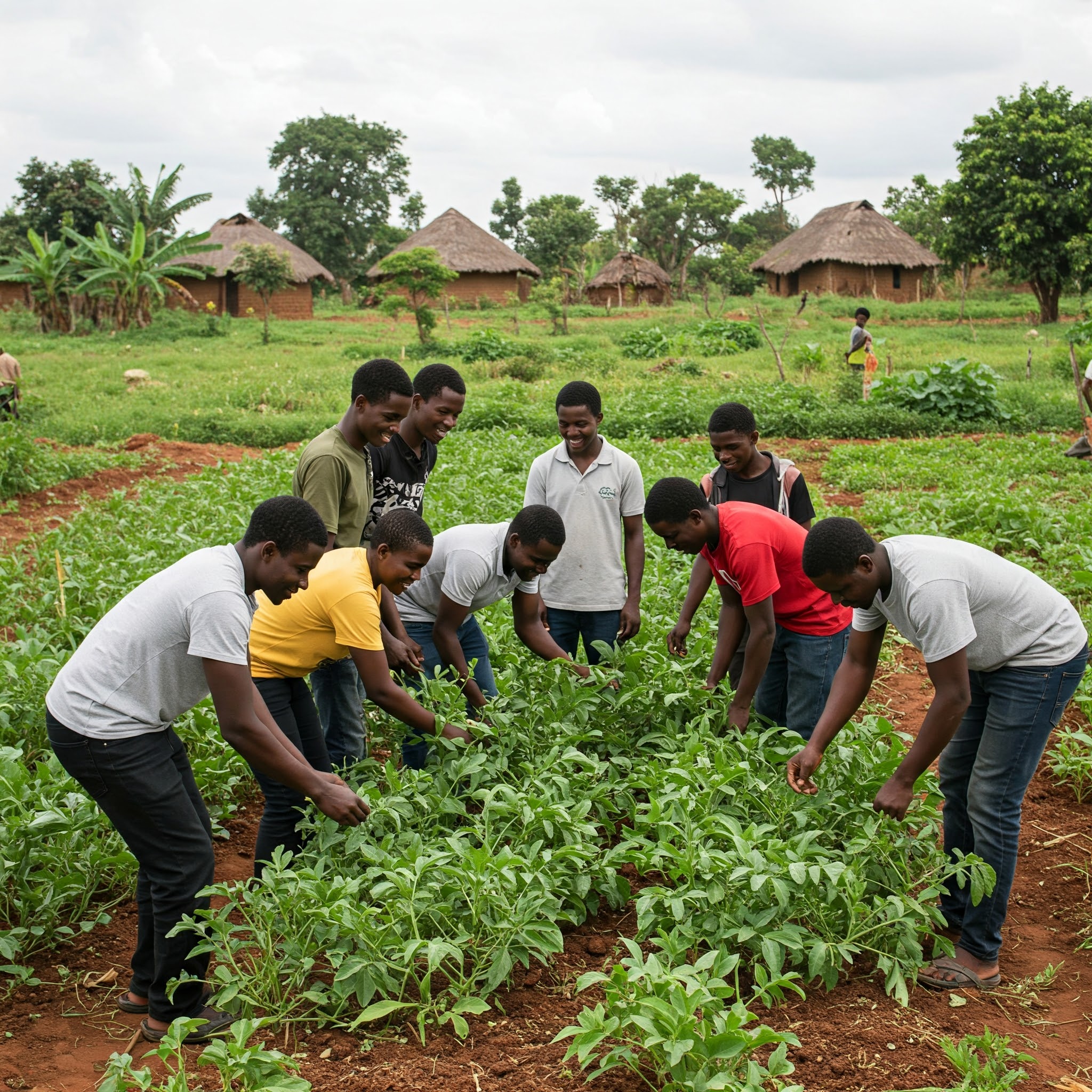 Youth training in agriculture