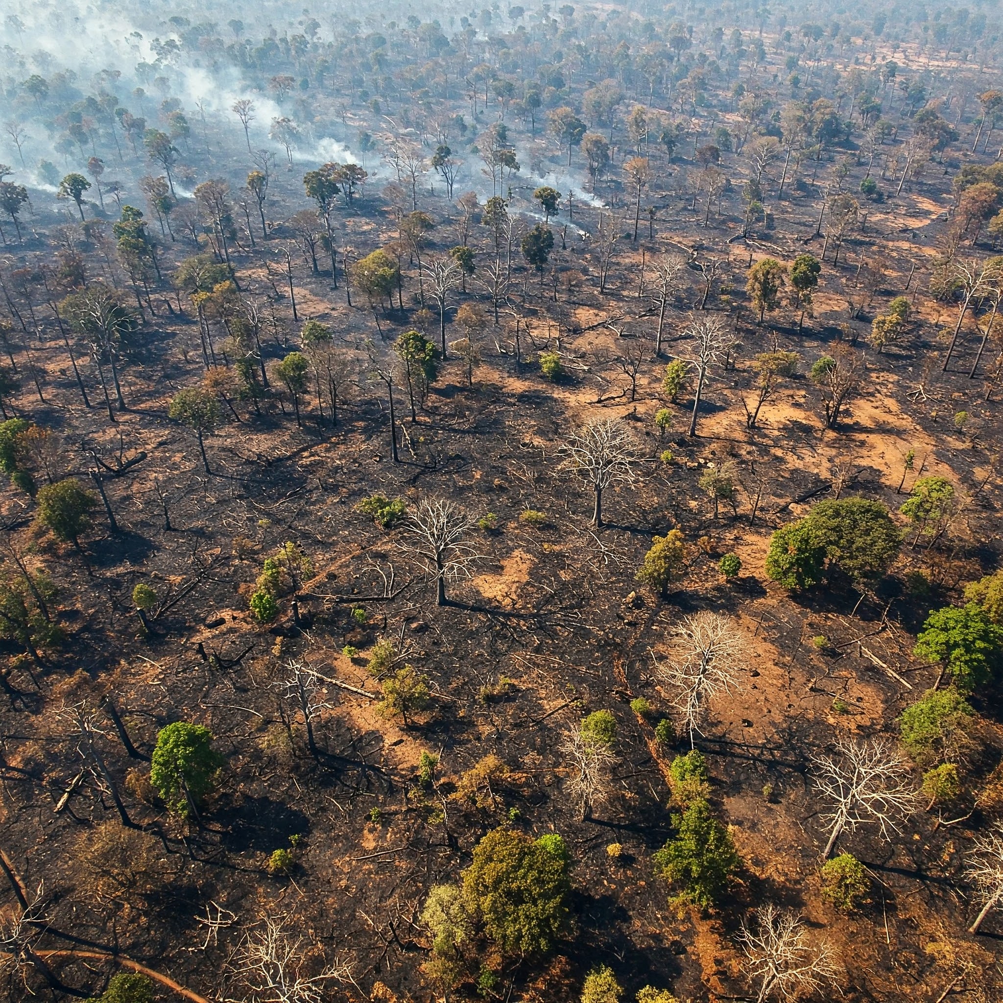 Degraded forest